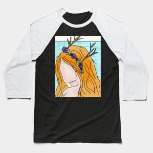 Forest Goddess Baseball T-Shirt